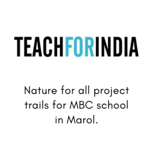 Nature for All Project. Nature trails for MBC school in Marol